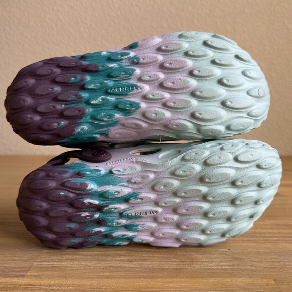 Merrell Women's Hydro Moc Bloom Drift Water Resistant Clogs Iris/Teal Size 7 - Picture 11 of 11